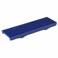 Superjock 12 x 3 in. Flex Keel Pad Full Cap Style, Blue SU736353